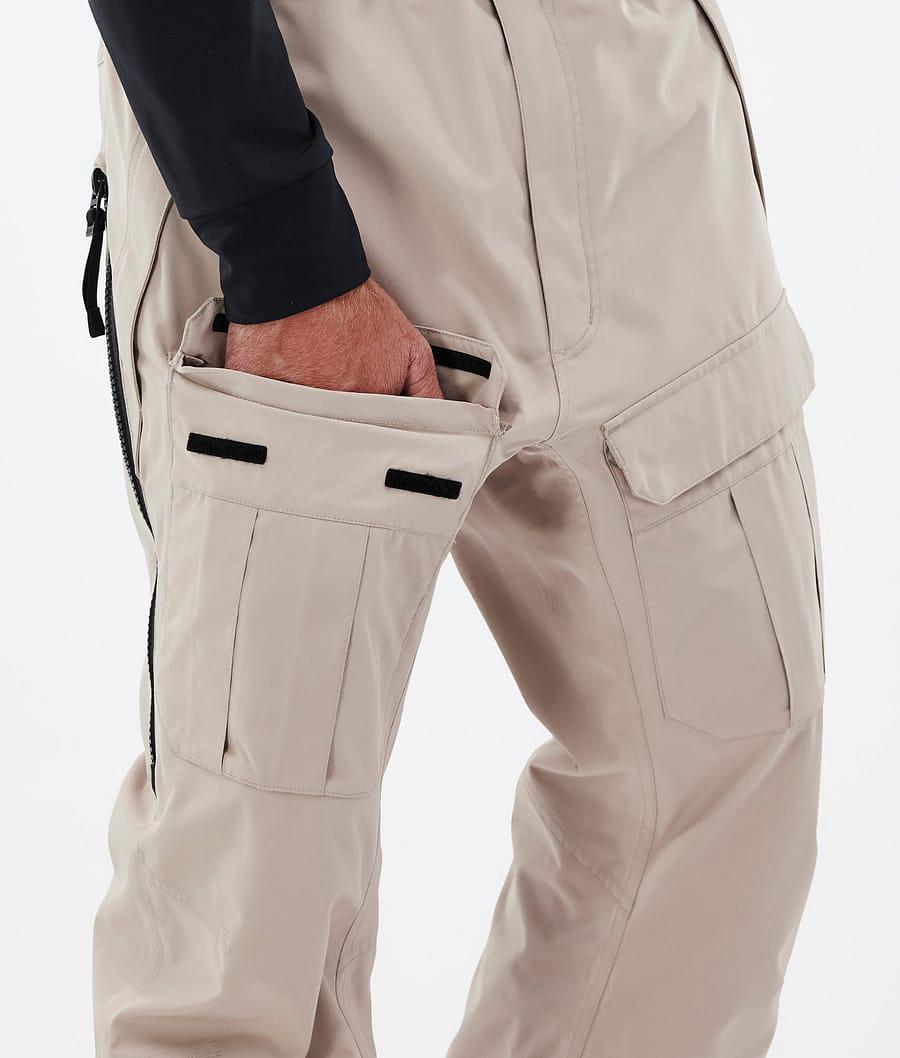 Men's Dope Antek Ski Pants Sand Beige  USA |  BMLRX-9827