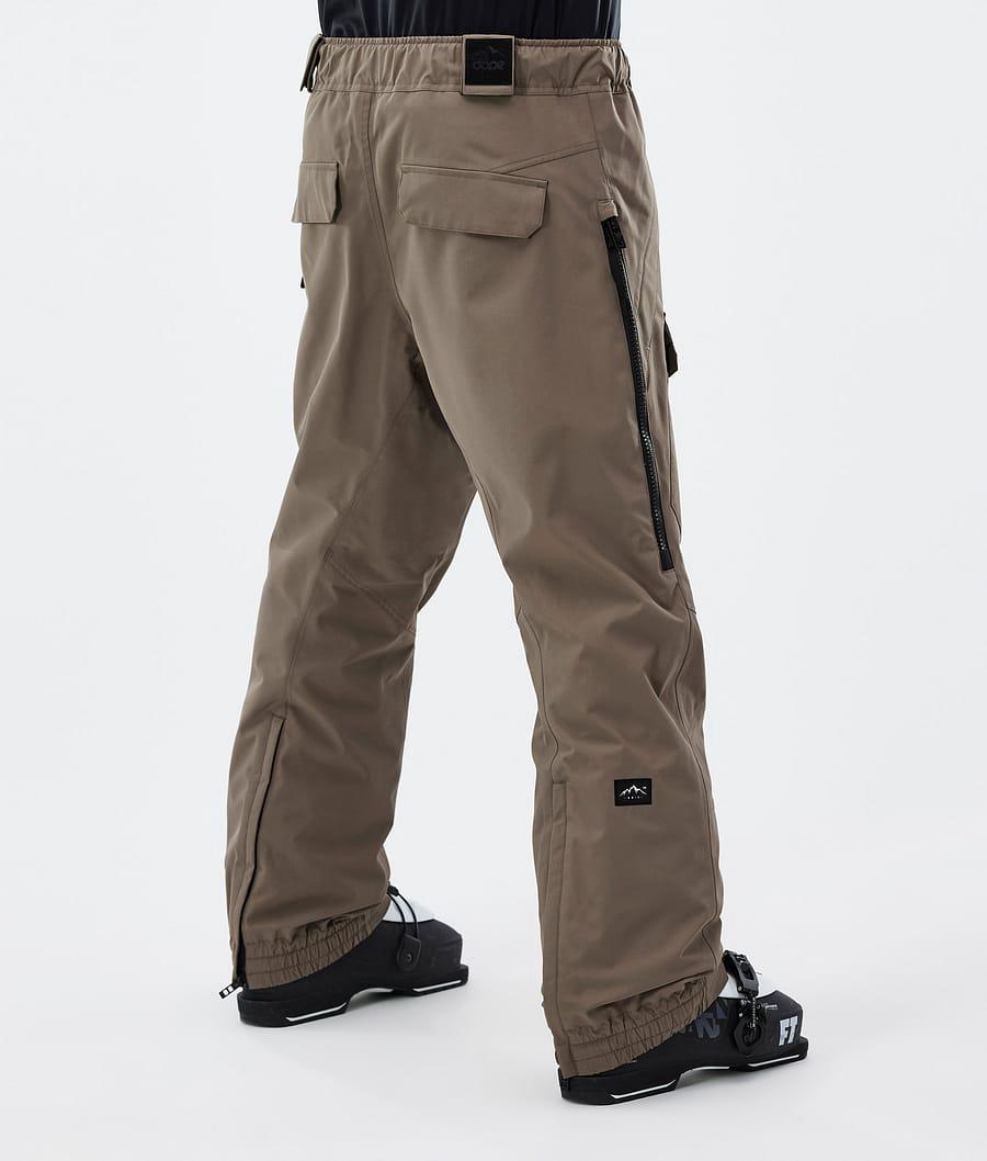 Men's Dope Antek Ski Pants Walnut Khaki  USA |  RNFWY-2615