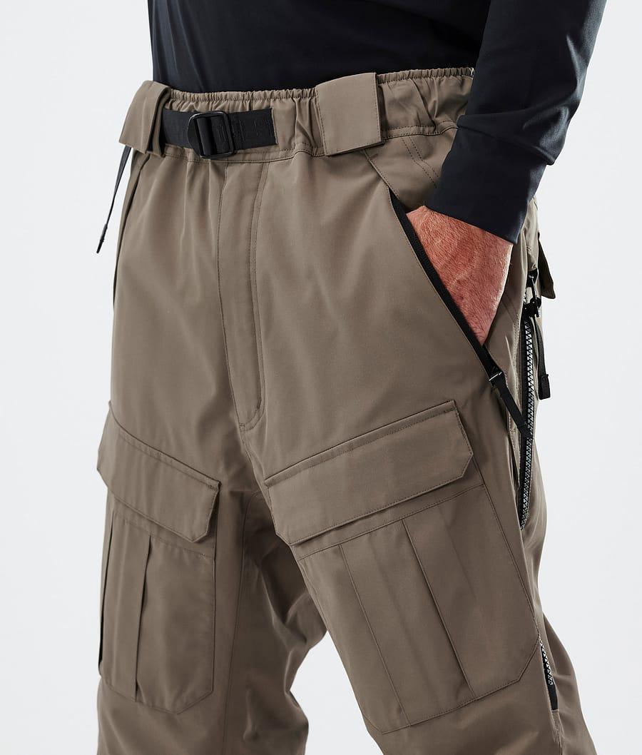 Men's Dope Antek Ski Pants Walnut Khaki  USA |  RNFWY-2615