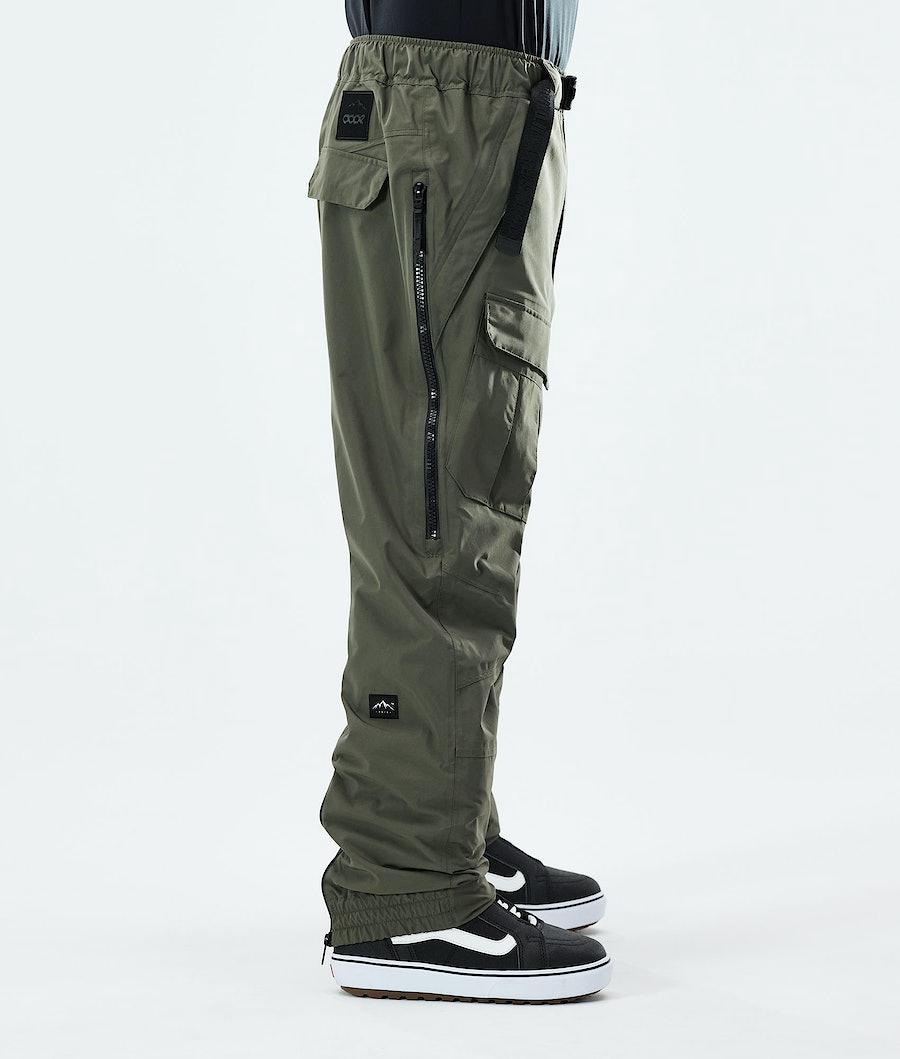 Men's Dope Antek Snowboard Pants Olive Green  USA |  AQXNM-8493