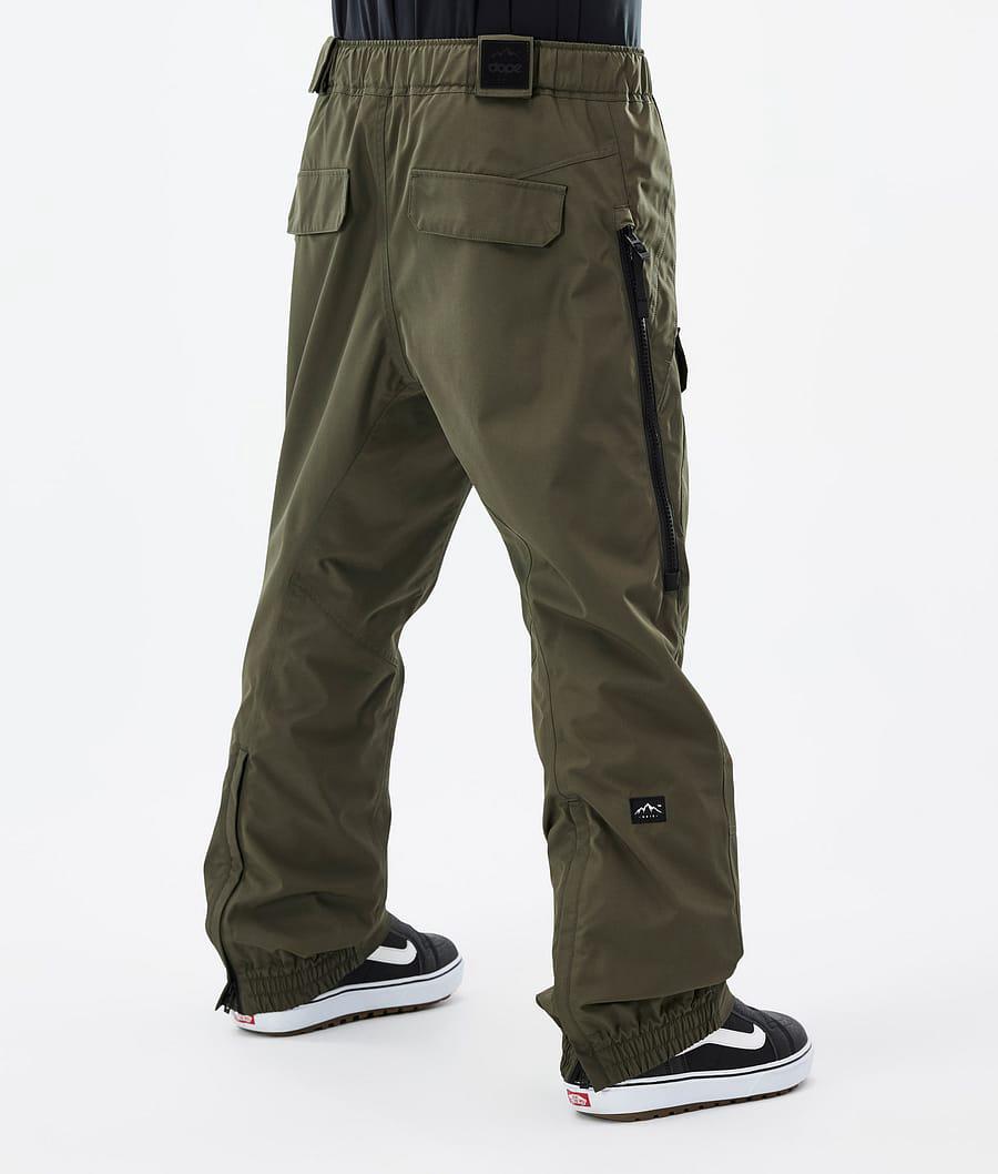 Men's Dope Antek Snowboard Pants Olive Green  USA |  TPRNC-4596