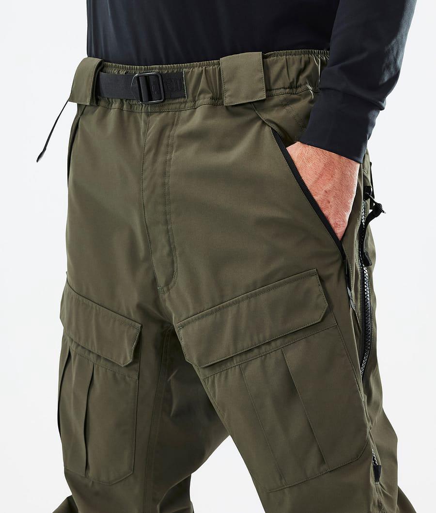 Men's Dope Antek Snowboard Pants Olive Green  USA |  TPRNC-4596