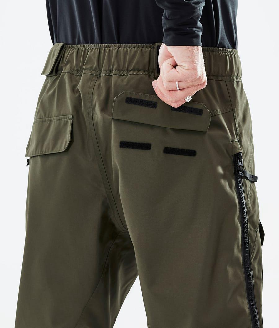 Men's Dope Antek Snowboard Pants Olive Green  USA |  TPRNC-4596