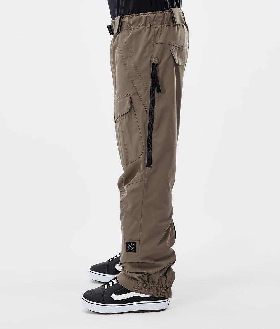 Men's Dope Antek Snowboard Pants Walnut Khaki  USA |  NFEJW-5290