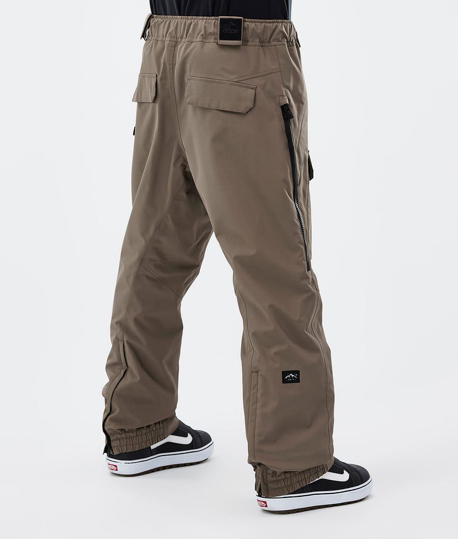 Men's Dope Antek Snowboard Pants Walnut Khaki  USA |  NFEJW-5290