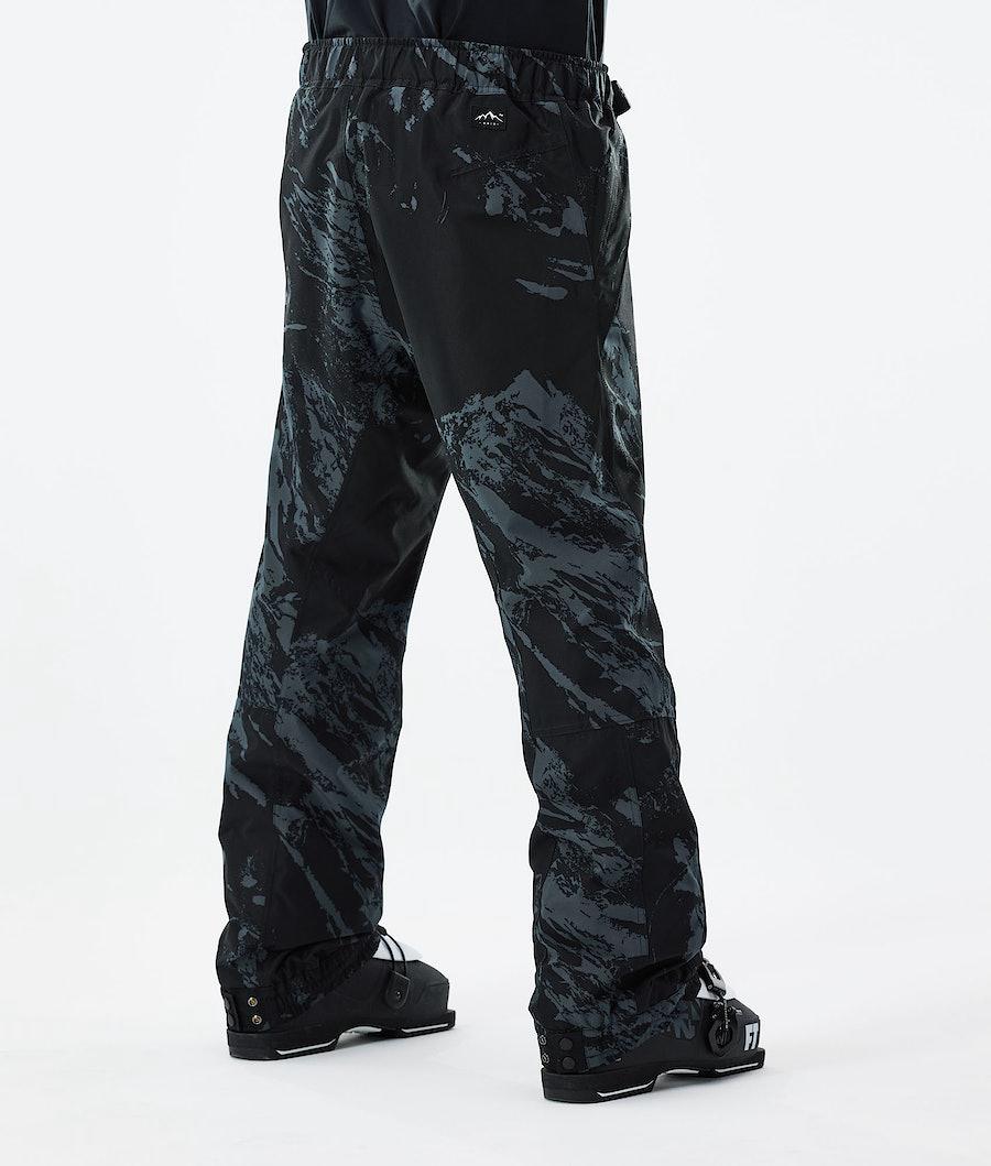 Men's Dope Blizzard 2021 Ski Pants Paint Metal Blue  USA |  UKDOC-6205