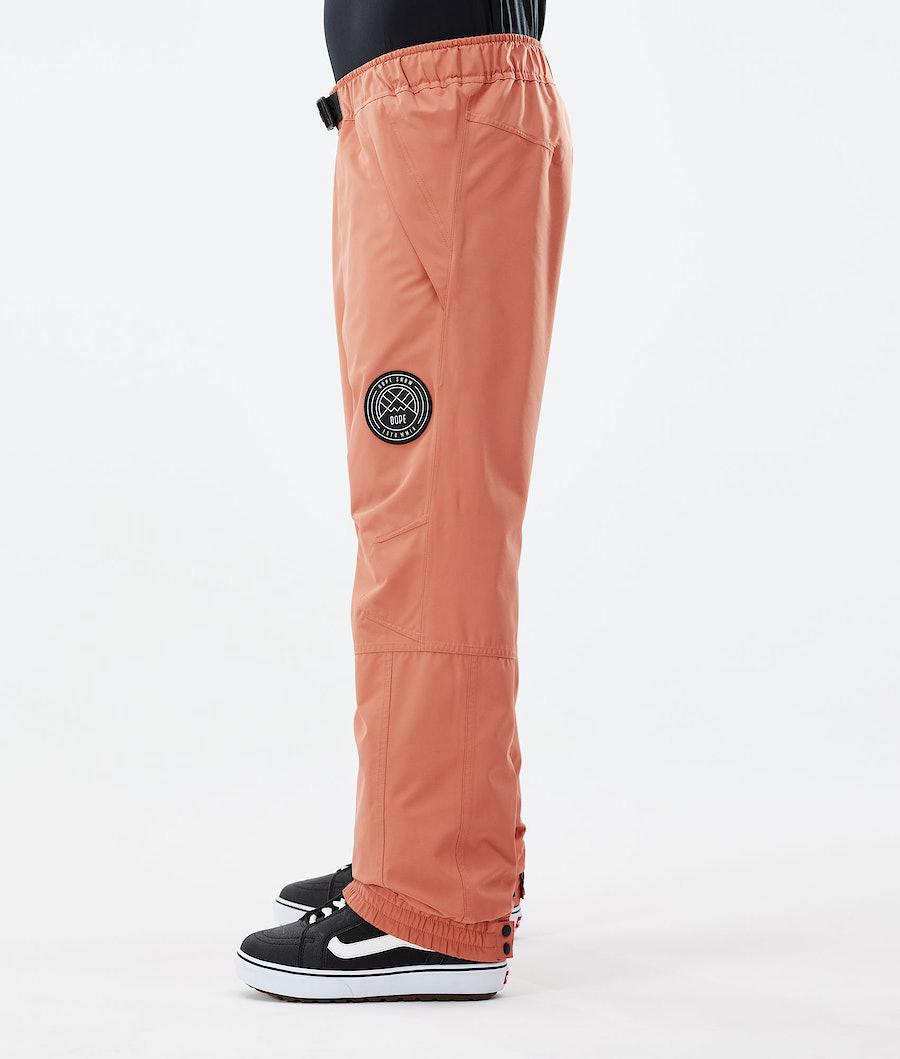 Men's Dope Blizzard 2021 Snowboard Pants Peach Coral  USA |  VLOIT-5649