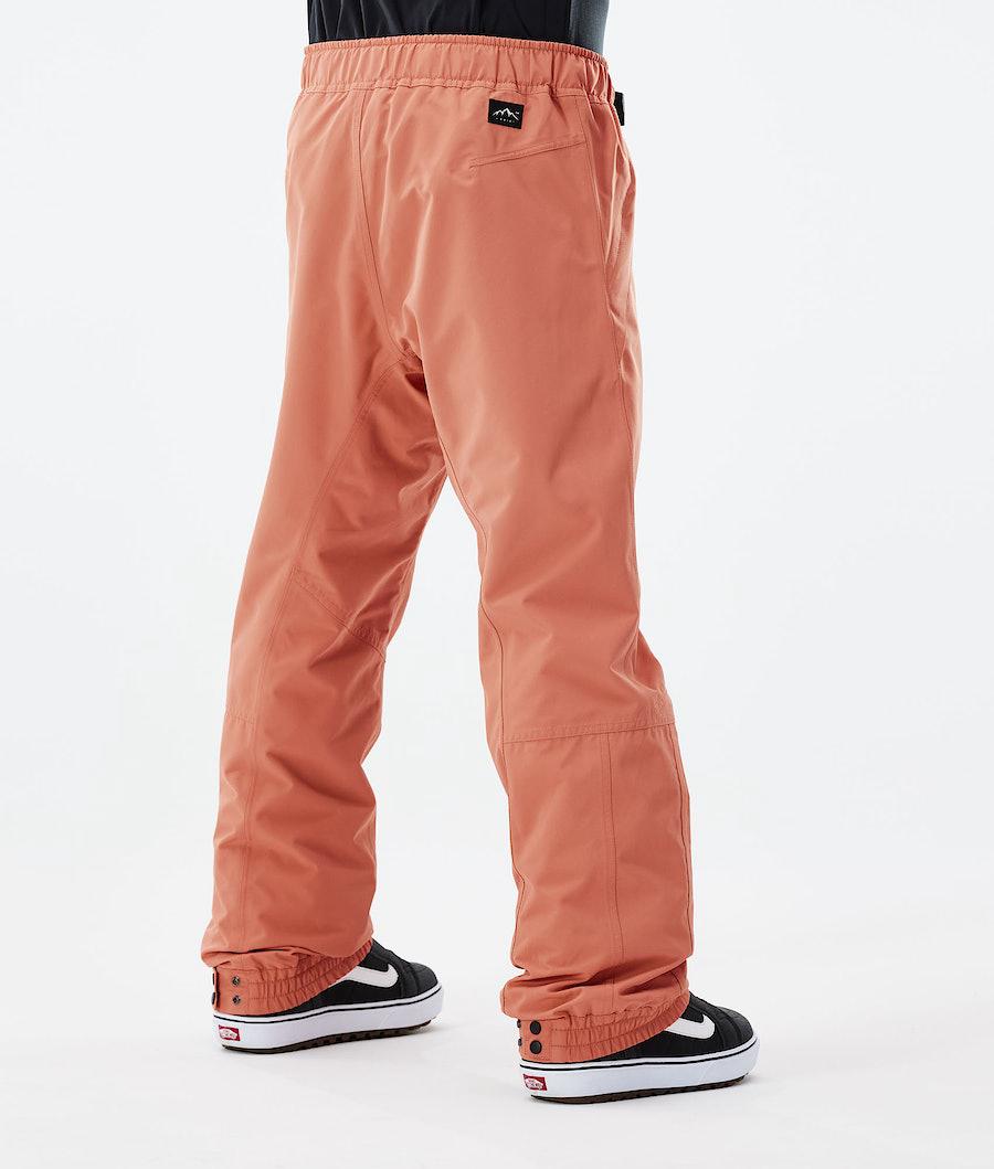 Men's Dope Blizzard 2021 Snowboard Pants Peach Coral  USA |  VLOIT-5649