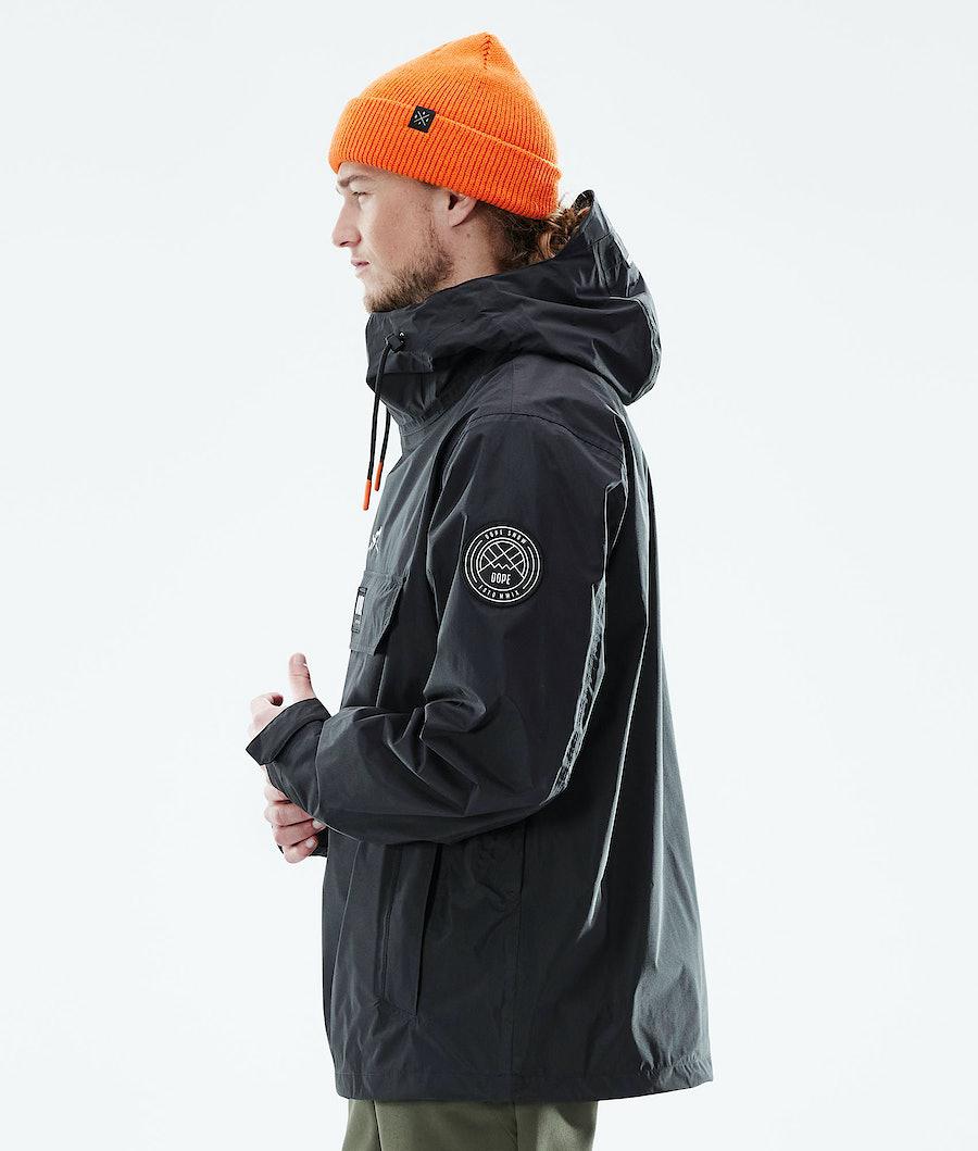 Men's Dope Blizzard Light Outdoor Jacket Black  USA |  AOKHG-1698