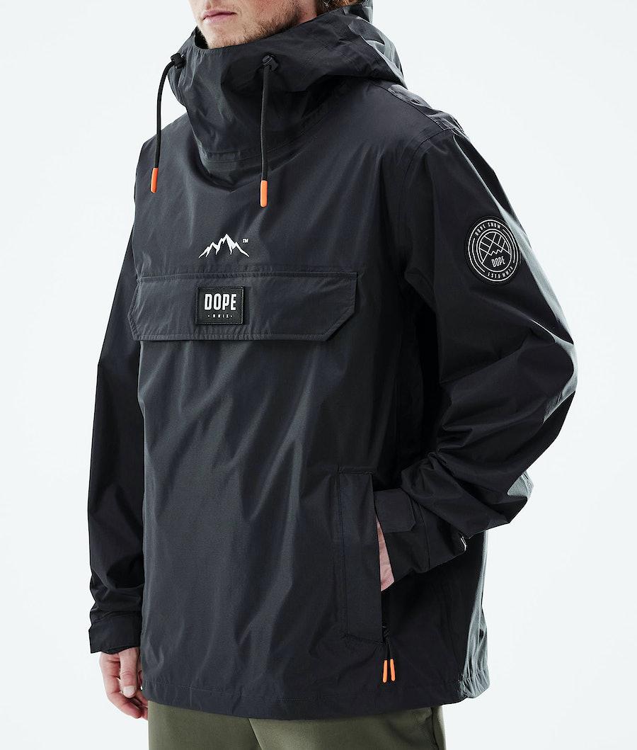 Men's Dope Blizzard Light Outdoor Jacket Black  USA |  AOKHG-1698