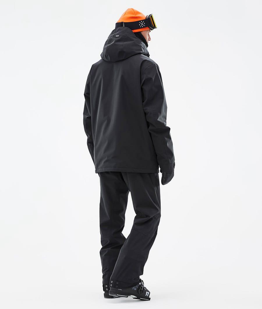 Men's Dope Blizzard Ski Jacket Black  USA |  EXMHY-7836