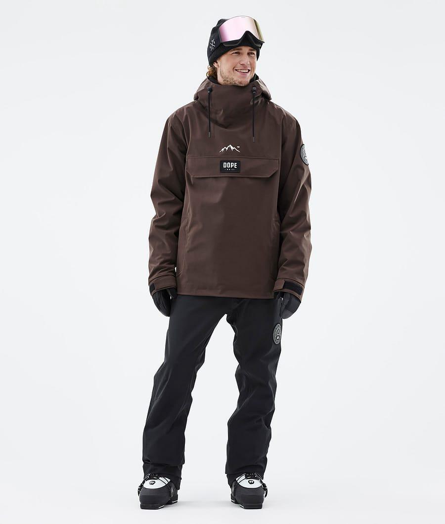 Men's Dope Blizzard Ski Jacket Brown  USA |  MULRJ-7015