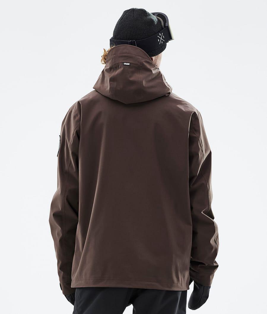 Men's Dope Blizzard Ski Jacket Brown  USA |  MULRJ-7015