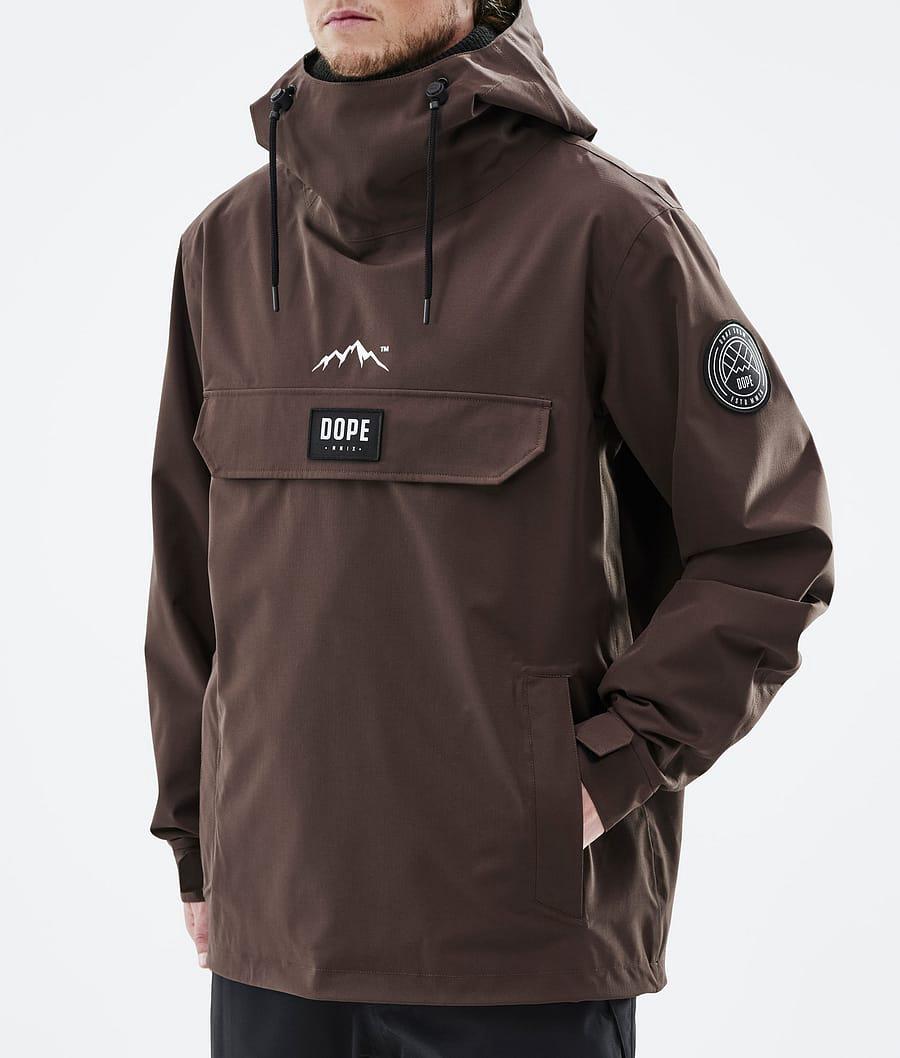 Men's Dope Blizzard Ski Jacket Brown  USA |  MULRJ-7015