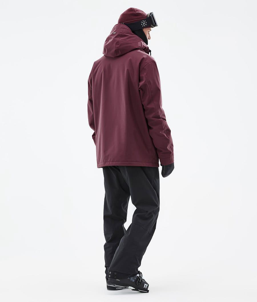 Men's Dope Blizzard Ski Jacket Burgundy  USA |  QRMXZ-4385