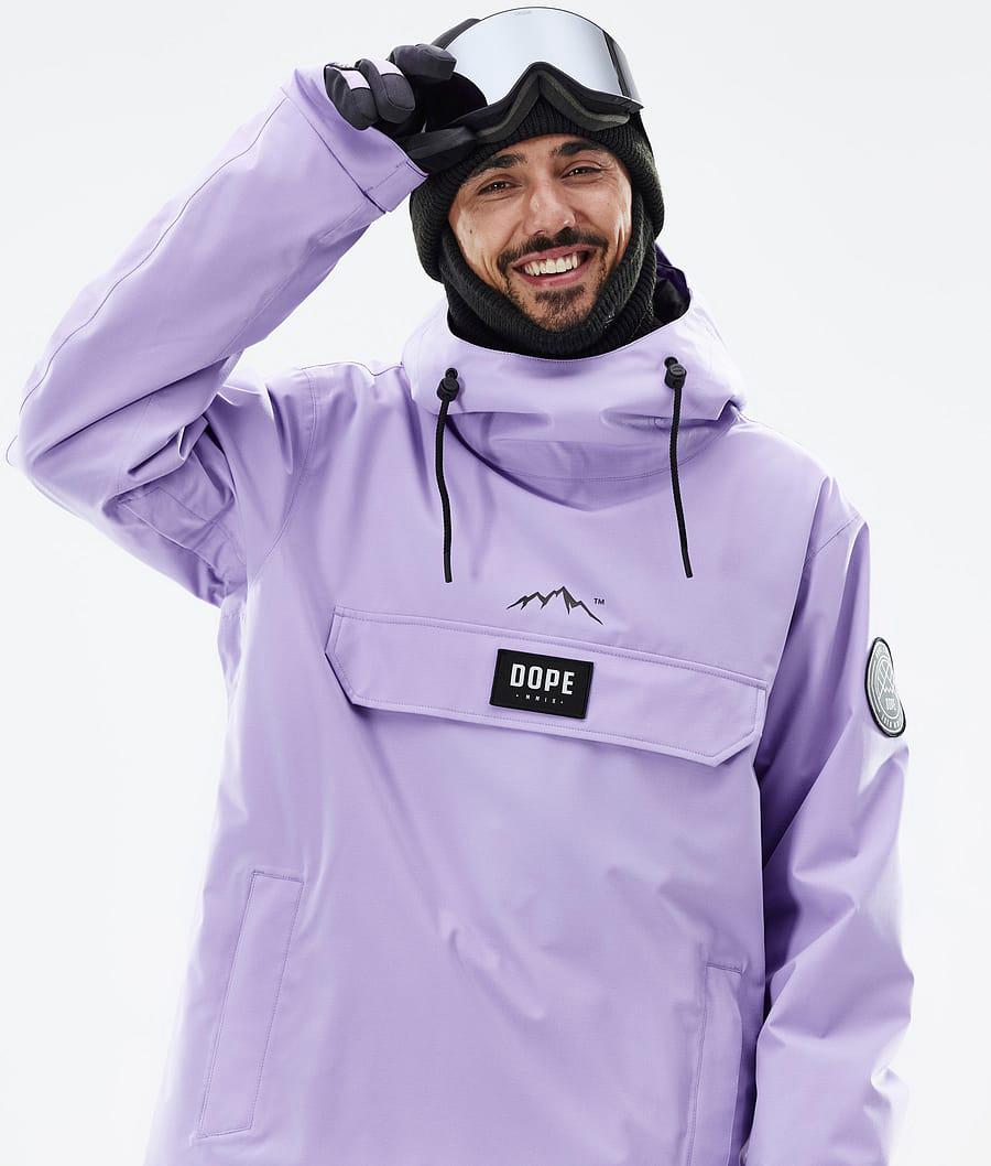 Men's Dope Blizzard Ski Jacket Faded Violet Purple  USA |  SFAVQ-1097