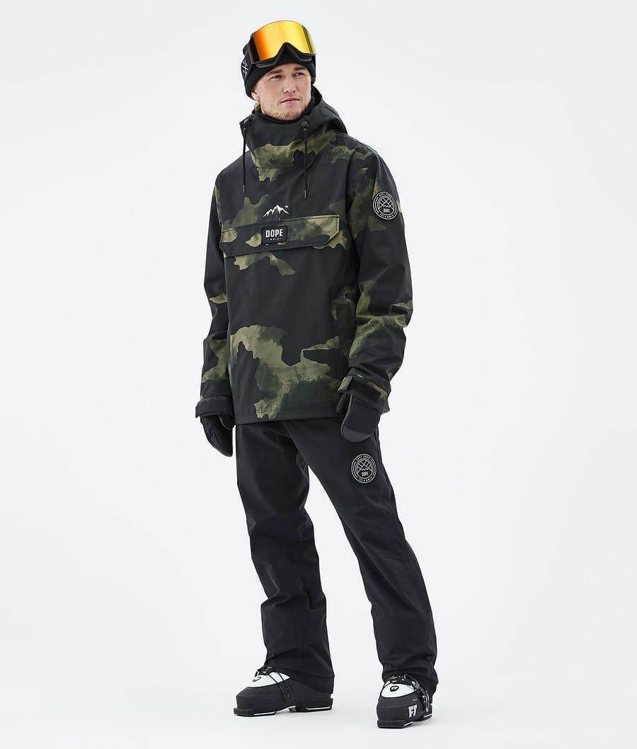 Men's Dope Blizzard Ski Jacket Green Camo  USA |  ASTPU-1285