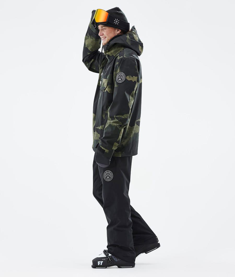 Men's Dope Blizzard Ski Jacket Green Camo  USA |  ASTPU-1285