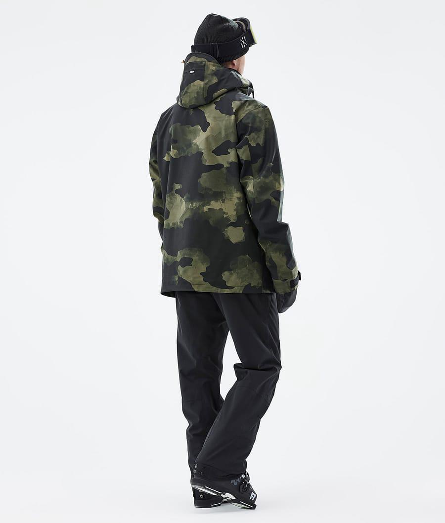 Men's Dope Blizzard Ski Jacket Green Camo  USA |  ASTPU-1285