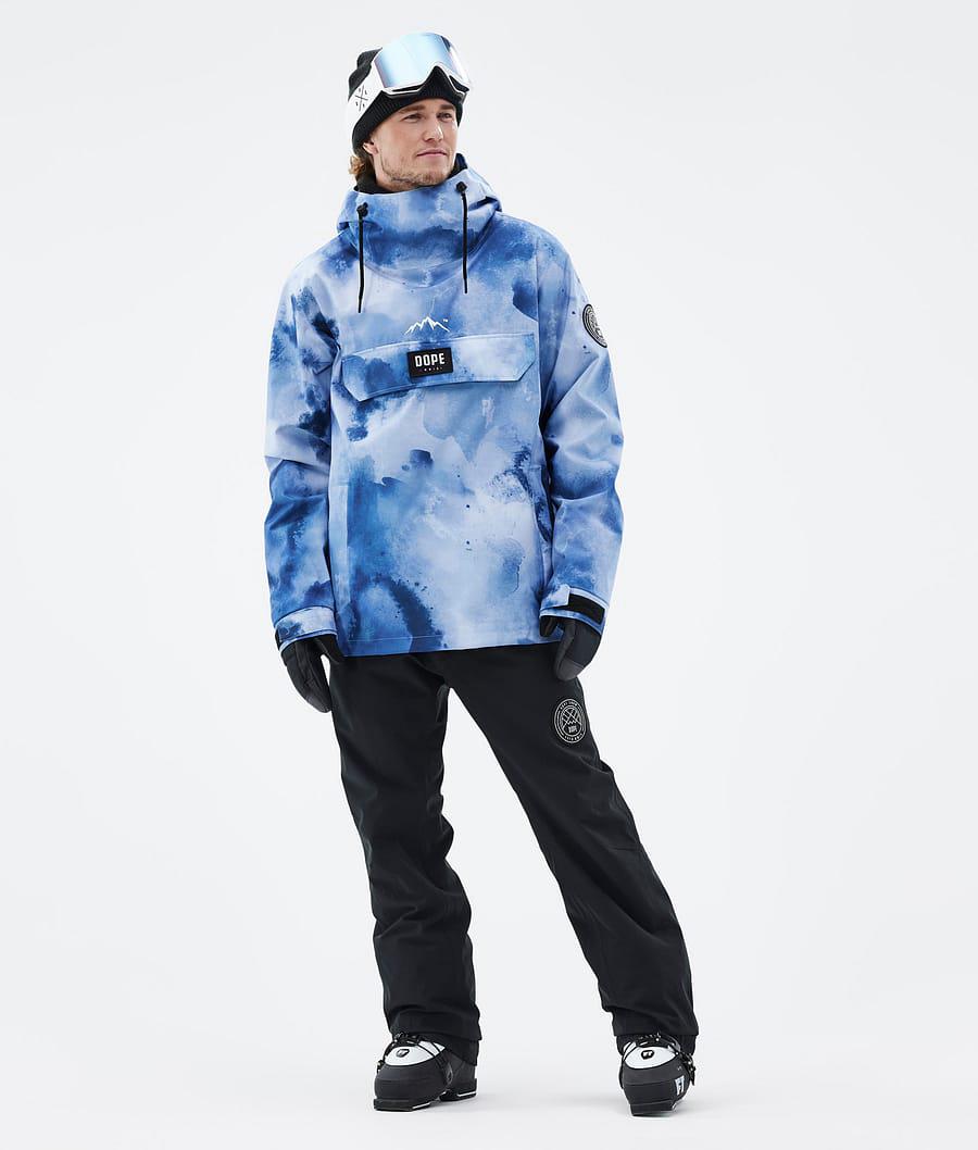 Men's Dope Blizzard Ski Jacket Liquid Blue  USA |  WMLEZ-5764