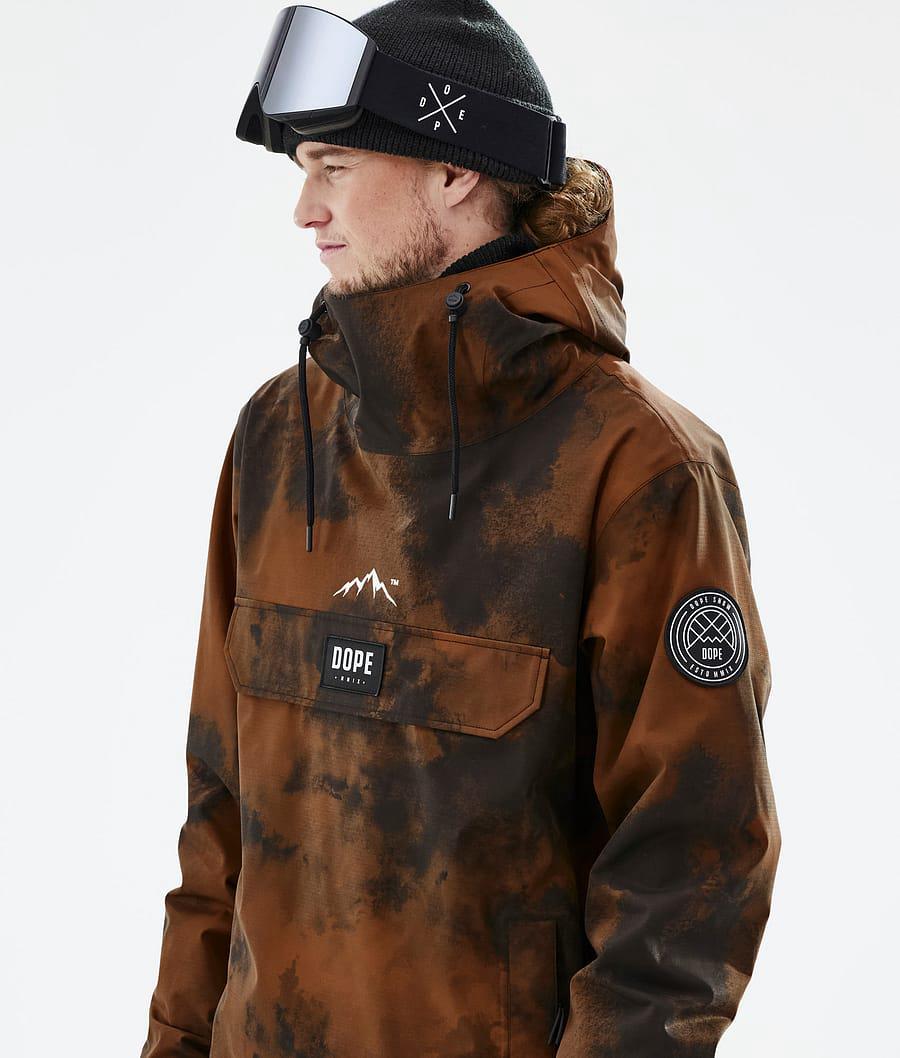 Men's Dope Blizzard Ski Jacket Smudge Orange  USA |  LPONX-2648