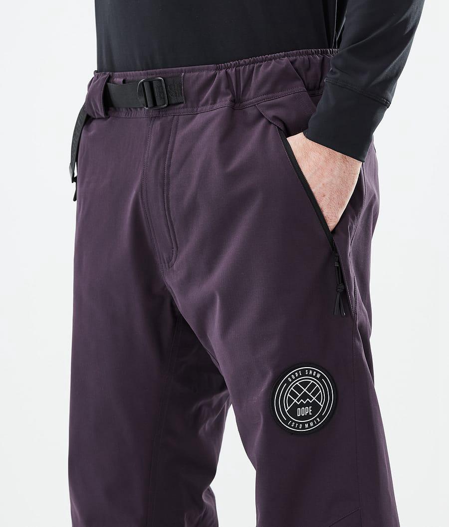 Men's Dope Blizzard Ski Pants Dark Lilac Purple  USA |  ANZFL-0587