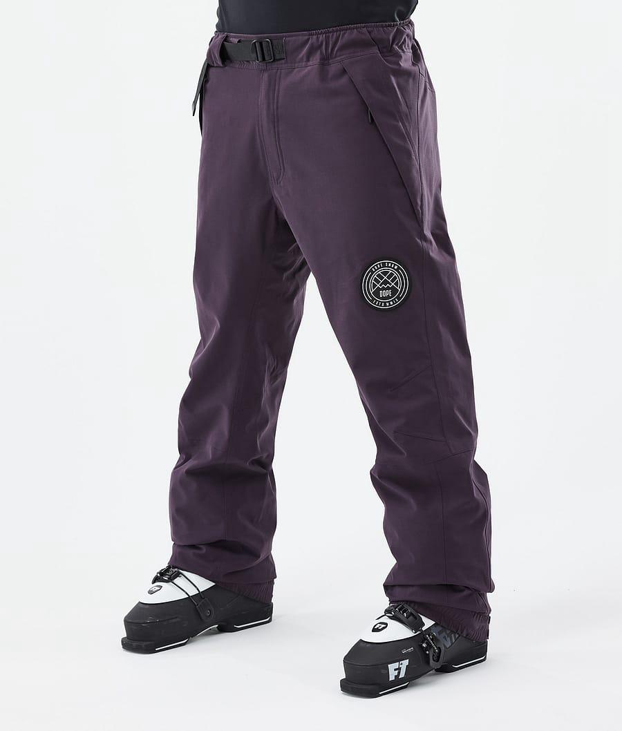 Men\'s Dope Blizzard Ski Pants Dark Lilac Purple  USA |  ANZFL-0587