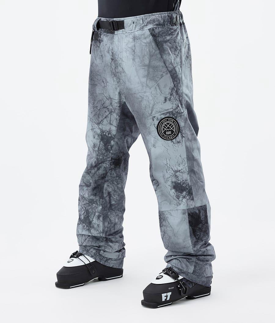 Men\'s Dope Blizzard Ski Pants Dirt Grey  USA |  LWBXO-0816