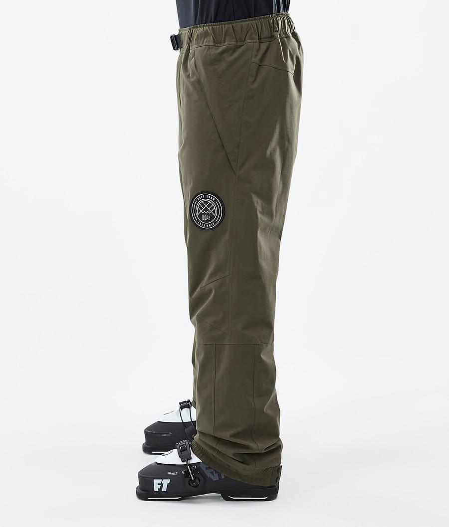 Men's Dope Blizzard Ski Pants Olive Green  USA |  EZBPN-8074