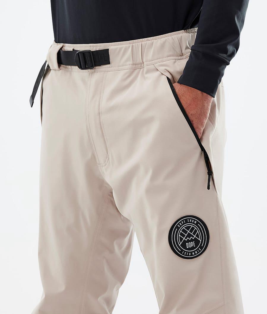 Men's Dope Blizzard Ski Pants Sand Beige  USA |  YWJFP-4798