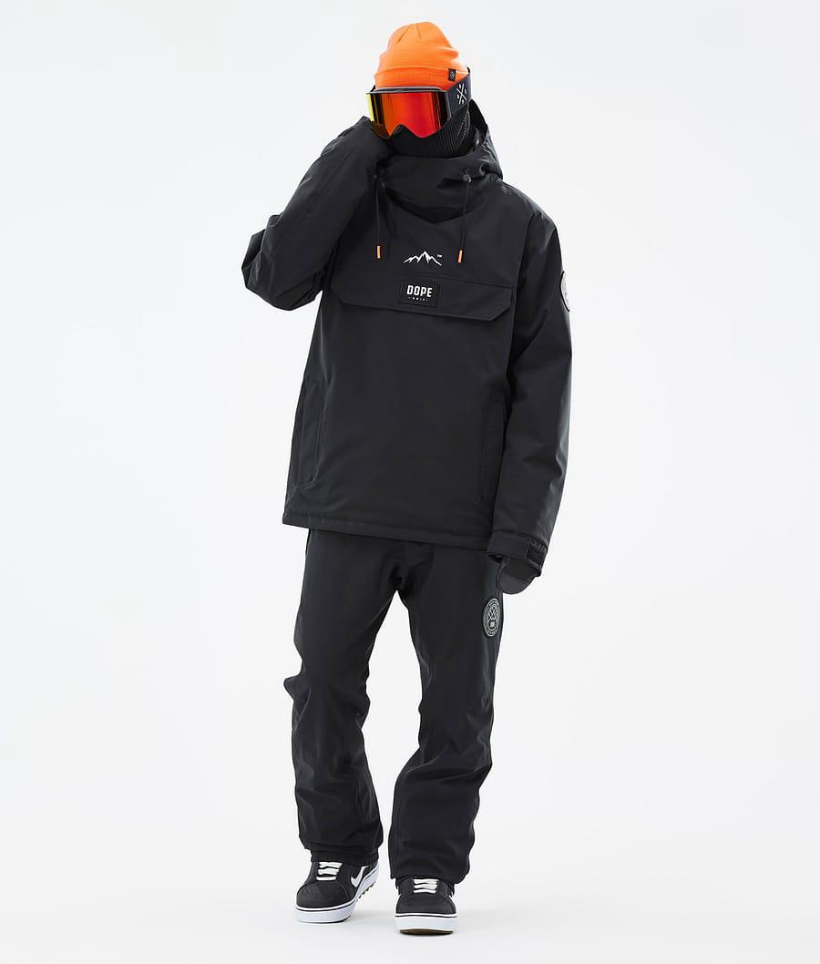 Men's Dope Blizzard Snowboard Jacket Black  USA |  CRQBF-9841