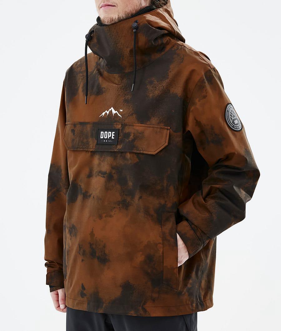 Men's Dope Blizzard Snowboard Jacket Smudge Orange  USA |  MFYZR-8307