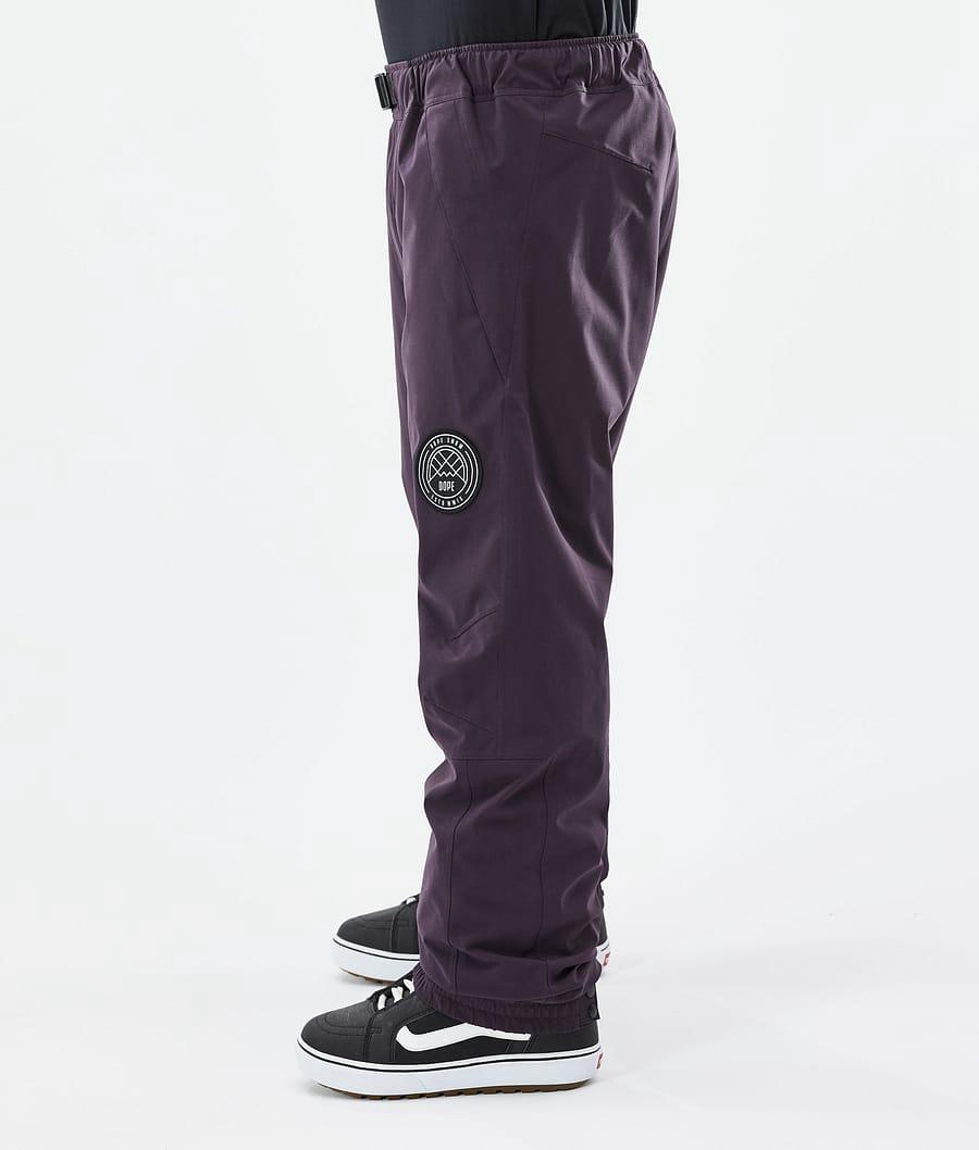 Men's Dope Blizzard Snowboard Pants Dark Lilac Purple  USA |  ZFETC-0597