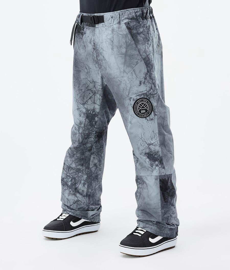 Men\'s Dope Blizzard Snowboard Pants Dirt Grey  USA |  UIOXM-3601