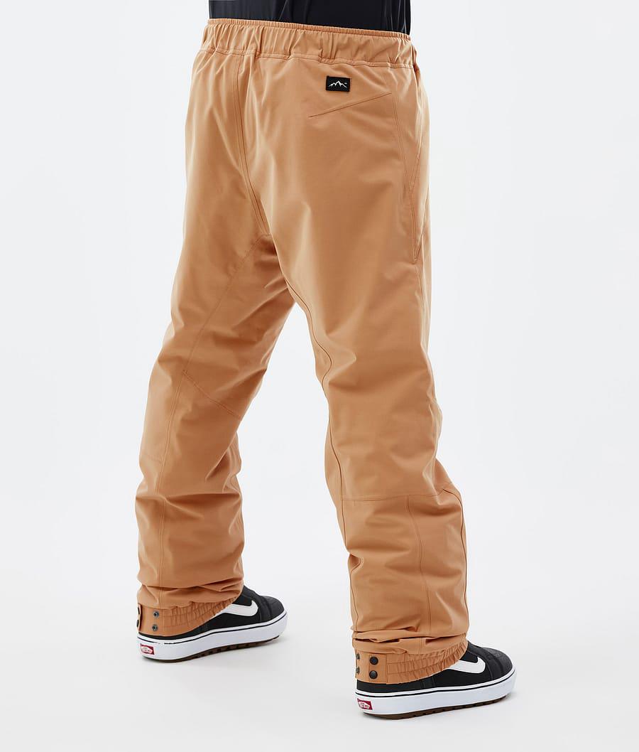 Men's Dope Blizzard Snowboard Pants Khaki Yellow  USA |  TRSBV-9243