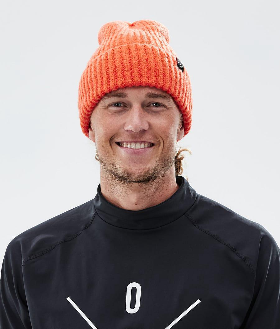 Men's Dope Chunky Beanie Orange  USA |  ENFGX-7641