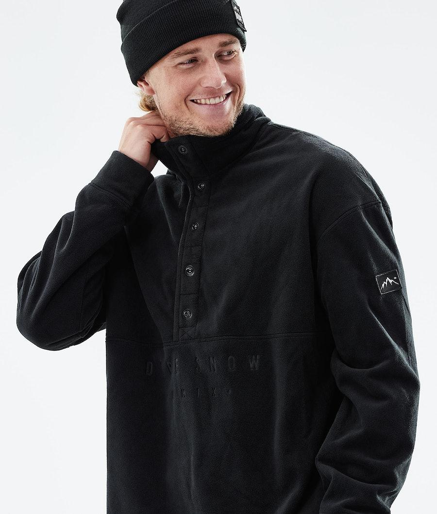 Men's Dope Comfy 2021 Fleece Sweater Black  USA |  POTYD-3612