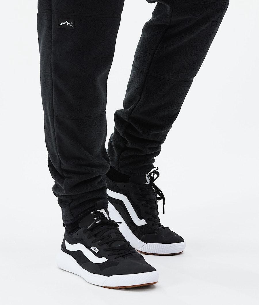 Men's Dope Comfy Fleece Pants Black  USA |  MNBRW-4680