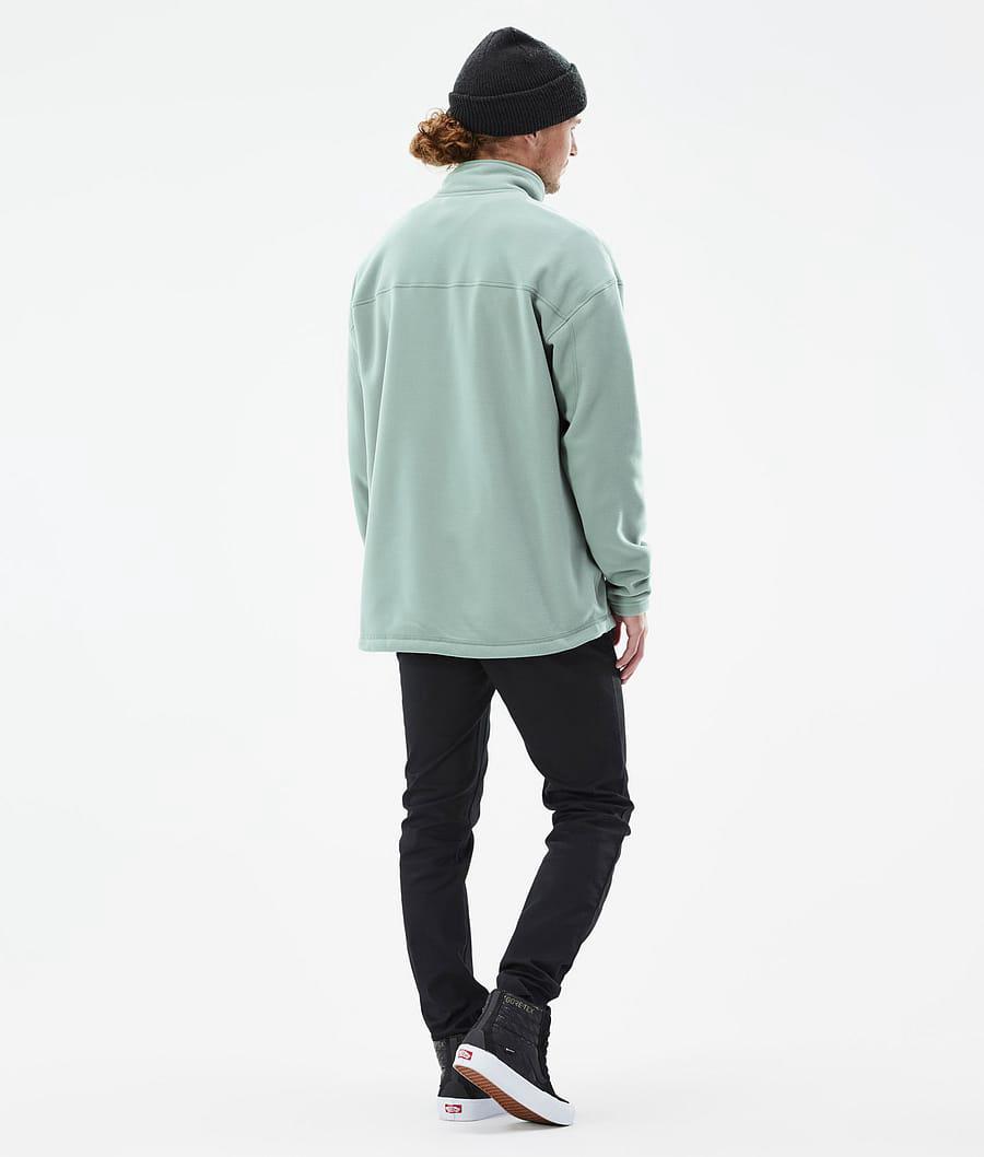 Men's Dope Comfy Fleece Sweater Faded Green  USA |  DIMWX-8641