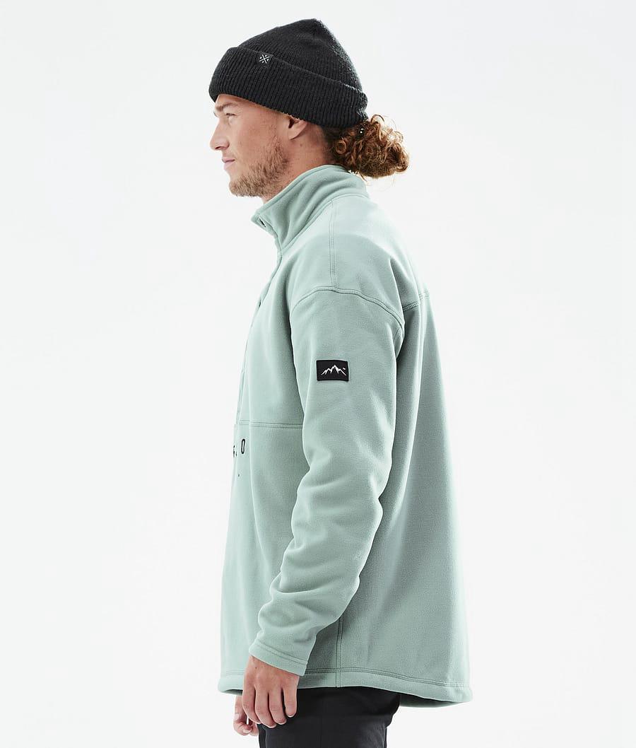 Men's Dope Comfy Fleece Sweater Faded Green  USA |  DIMWX-8641