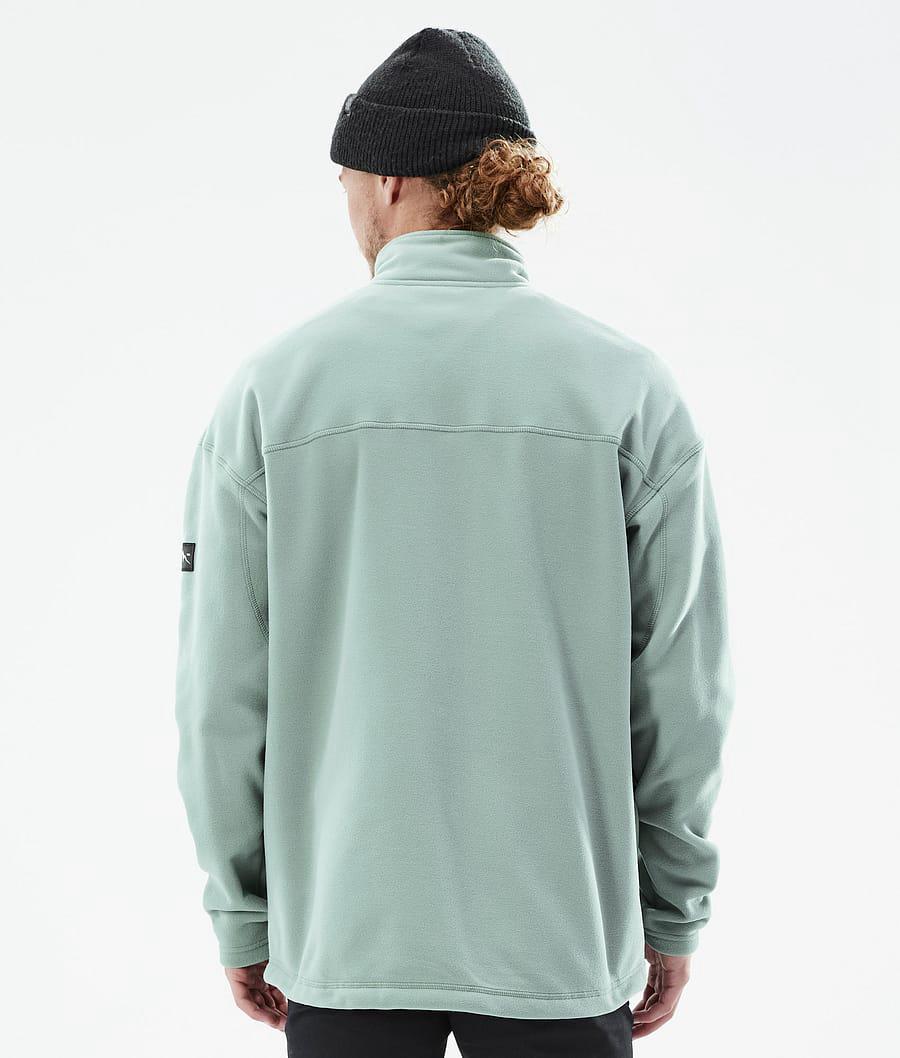 Men's Dope Comfy Fleece Sweater Faded Green  USA |  DIMWX-8641