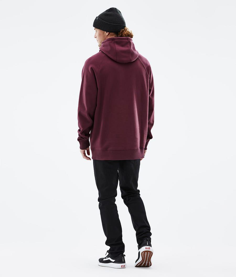 Men's Dope Common 2X-Up Hoodie Burgundy  USA |  XNABF-1729