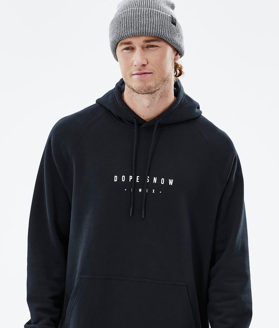 Men's Dope Common Range Hoodie Black  USA |  UCXRH-3871