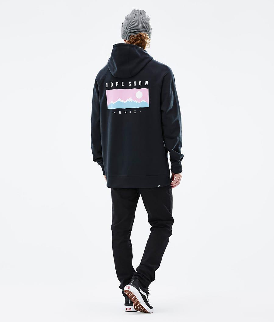 Men's Dope Common Range Hoodie Black  USA |  UCXRH-3871