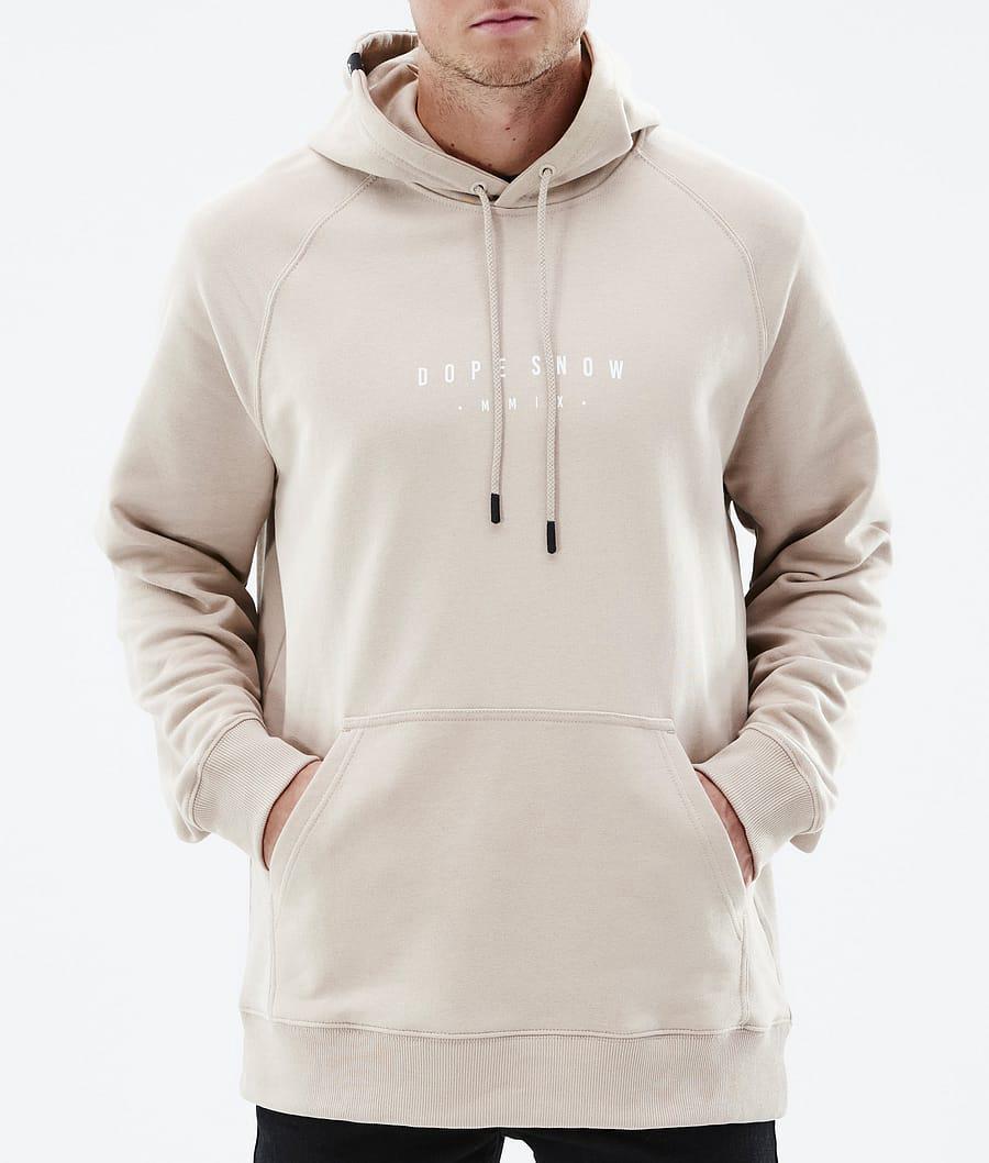 Men's Dope Common Range Hoodie Sand Khaki  USA |  SGKWU-6532