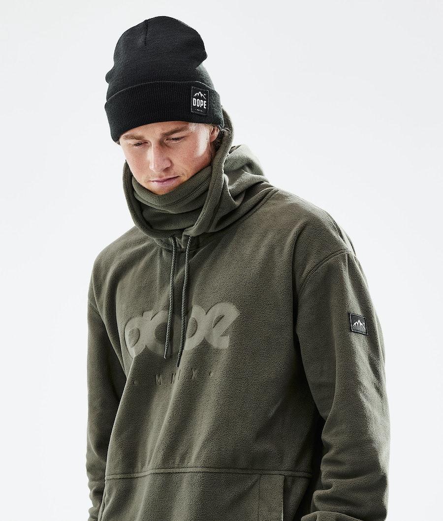 Men's Dope Cozy II 2021 Hoodie Olive Green  USA |  FYQAT-5349