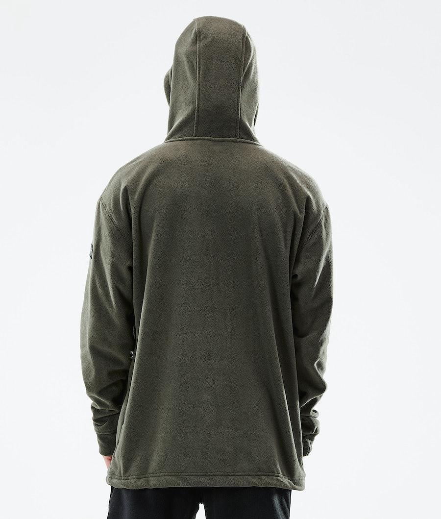 Men's Dope Cozy II 2021 Hoodie Olive Green  USA |  FYQAT-5349