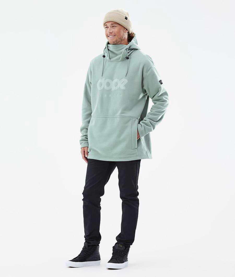 Men's Dope Cozy II Hoodie Faded Green  USA |  IWZXR-1374