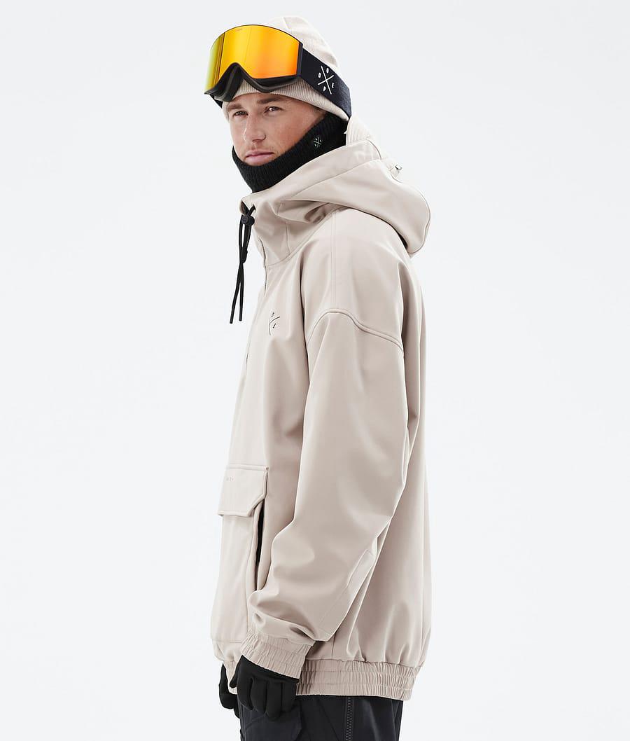 Men's Dope Cyclone Ski Jacket Sand Beige  USA |  LDYMQ-6427