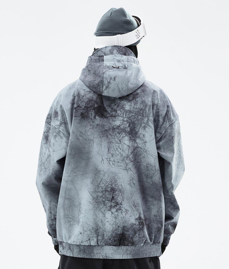 Men's Dope Cyclone Snowboard Jacket Dirt Grey  USA |  YHRUM-0356